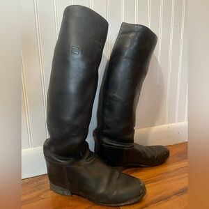 Biltrite 19” Tall Women’s Equestrian Leather English Horse Riding Boots USA 8.5